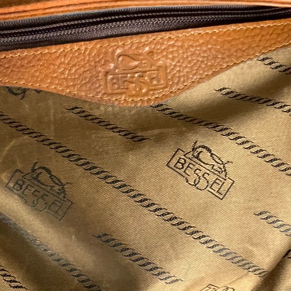 Bessel Brown Leather Handbag - Picture 9 of 10